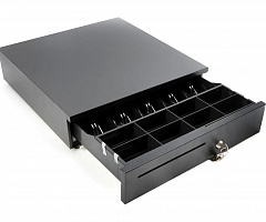 Денежный ящик G-Sense 410XL, чёрный, Epson, электромеханический в Подольске